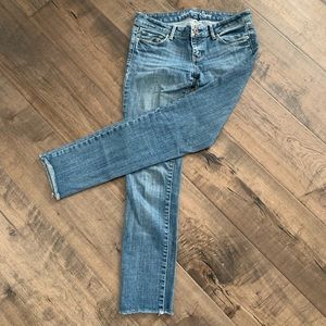 american eagle stretch fit long jeans
